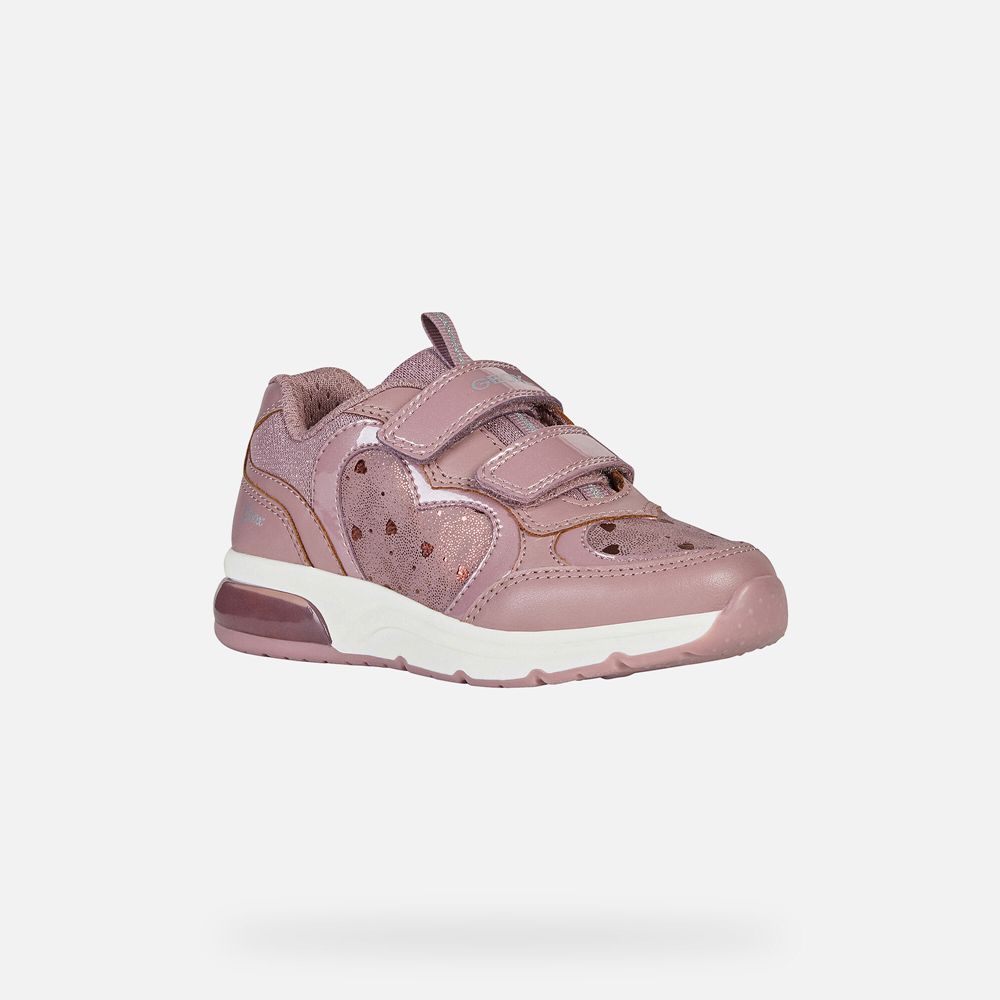 Tenis Geox Menina Rosa - Spaceclub - BNYML1273